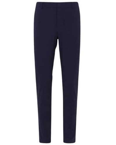 DUNO Straight Trousers - Blue