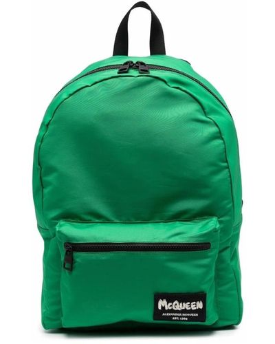 Alexander McQueen Backpacks - Green