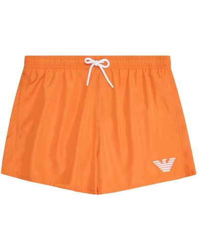 Emporio Armani Swimwear > beachwear - Orange