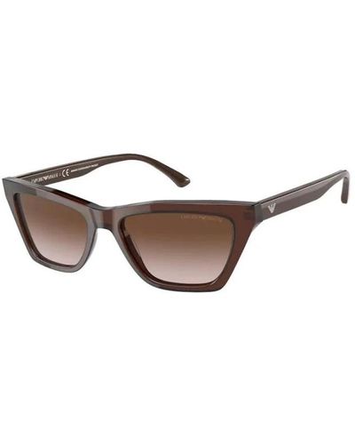 Emporio Armani Accessories > sunglasses - Marron
