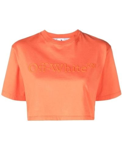 Off-White c/o Virgil Abloh Camiseta - Naranja