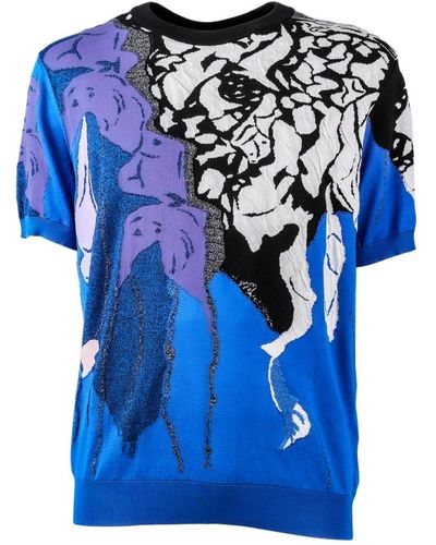 Berluti Silk t-shirt - Blu