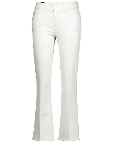 Cambio Stilose francesca ecru straight jeans - Bianco