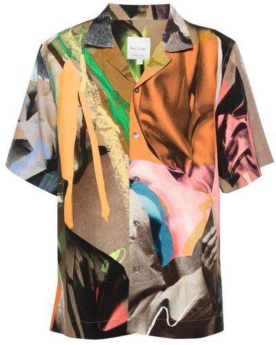 Paul Smith Short Sleeve Shirts - Multicolour