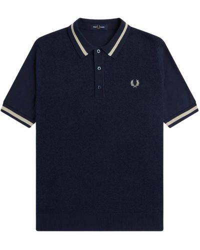 Fred Perry Tops > polo shirts - Bleu
