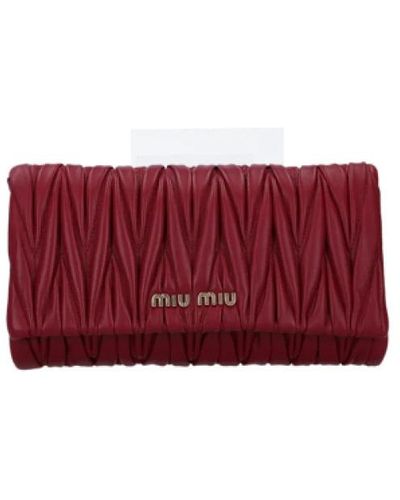 Miu Miu Shoulder Bags - Red