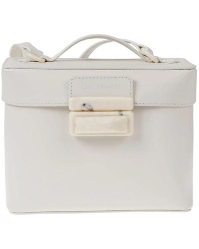Gia Borghini Shoulder Bags - White