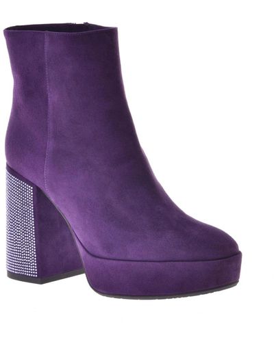 Baldinini Heeled Boots - Purple