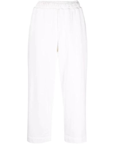 Proenza Schouler Trousers > sweatpants - Blanc
