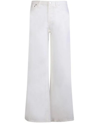 A.P.C. Wide Jeans - Weiß