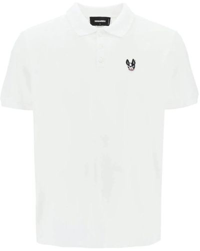 DSquared² Polo Shirts - White