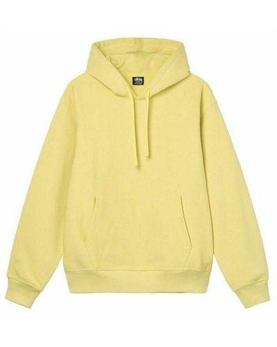 Stussy Back applique hoodie - Giallo