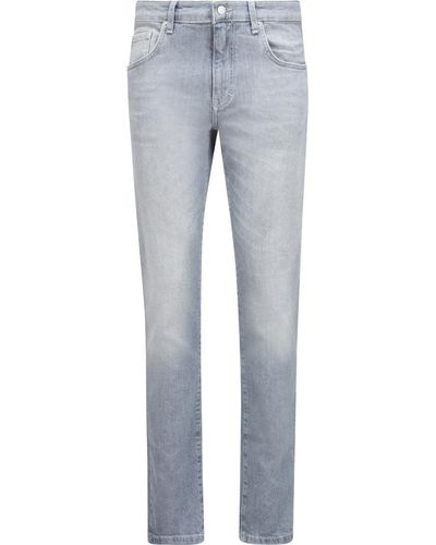 J.Lindeberg Jeans mit Waschung - Blau