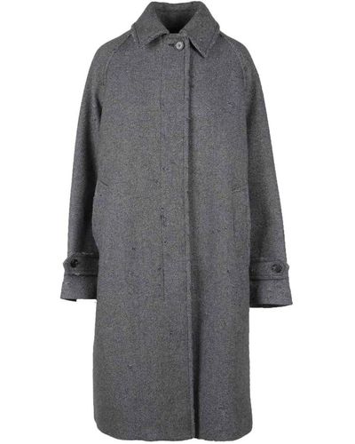 MSGM Coats > single-breasted coats - Gris
