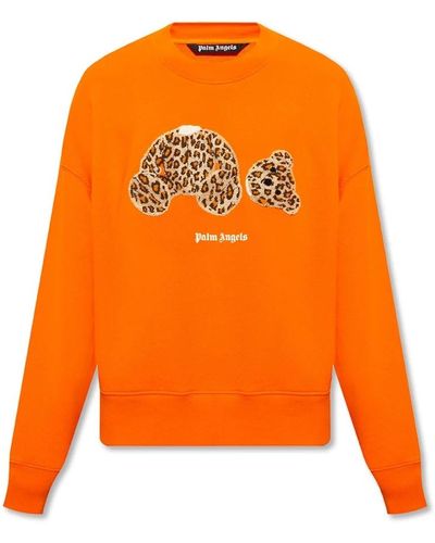Palm Angels Sweatshirts - Orange