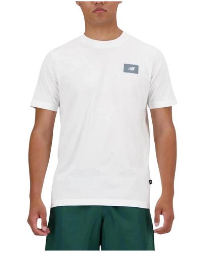 New Balance T-Shirts - White