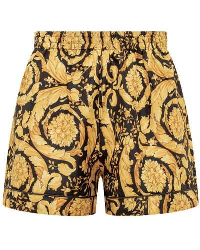 Versace Pantalones cortos casuales - Amarillo