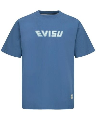 Evisu T-Shirts - Blue