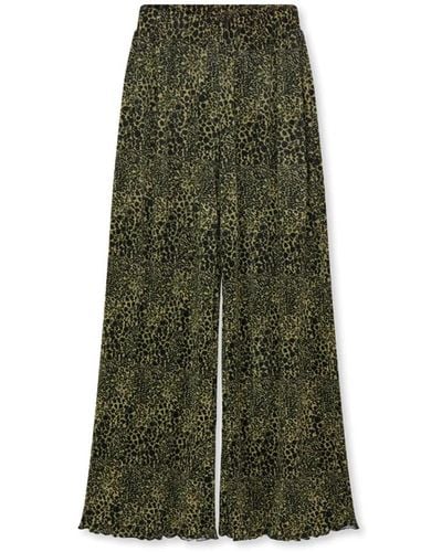 Mads Nørgaard Wide Trousers - Green