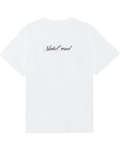 Soulland Skater print t-shirt - Weiß