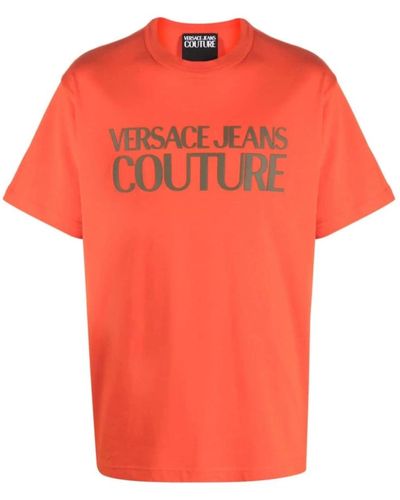 Versace Jeans Couture T-shirts - Orange