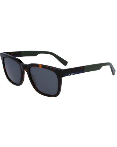 Lacoste Havana/graue sonnenbrille,stylische sonnenbrille in havana/braun - Schwarz