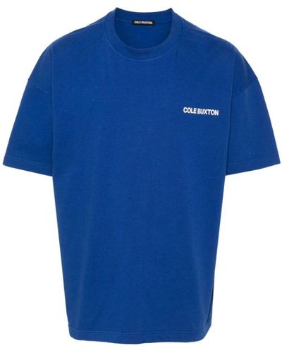 Cole Buxton Tops > t-shirts - Bleu