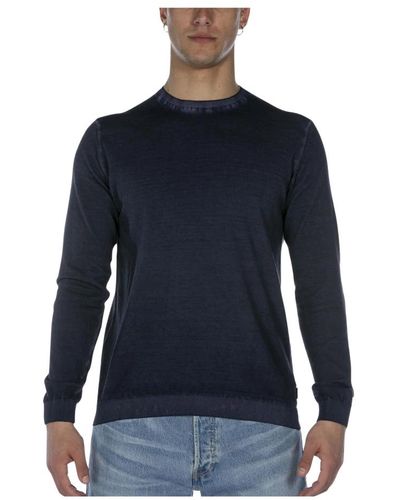 AT.P.CO Knitwear > round-neck knitwear - Bleu