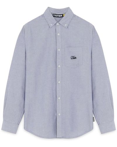 Iuter Century oxford camicia - Blu