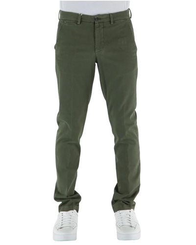 BRIGLIA Straight trousers - Grün
