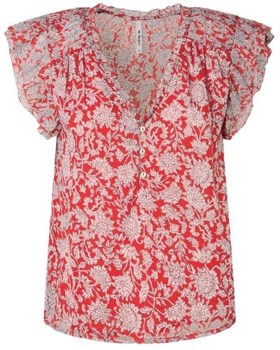 Pepe Jeans Blouses & shirts > blouses - Rouge