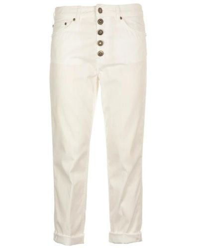 Dondup Cropped jeans - Blanco
