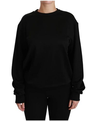 Dolce & Gabbana Crewneck pullover sweater - Negro