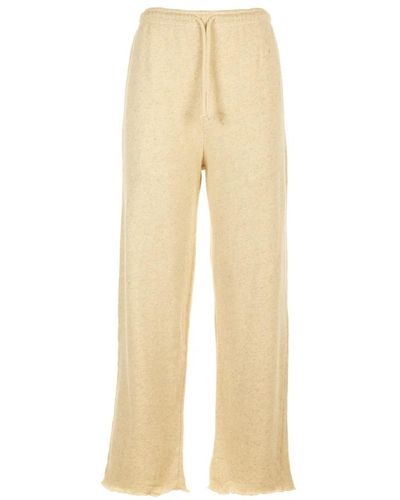 American Vintage Wide Trousers - Natural