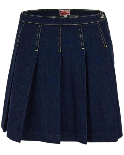 KENZO Denim Skirts - Blue