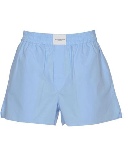Alexander Wang Short Shorts - Blue