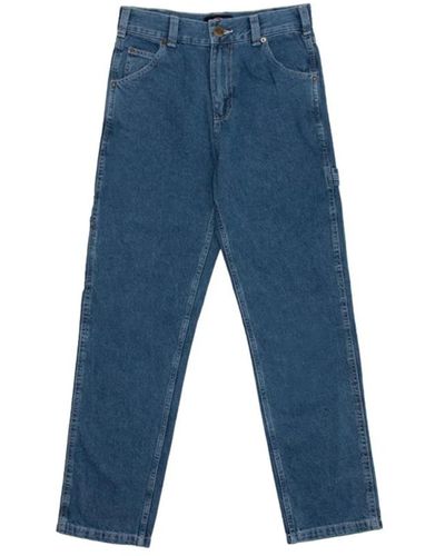 Dickies Jeans > slim-fit jeans - Bleu