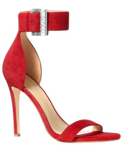 Michael Kors High Heel Sandals - Red