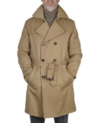 Canali Coats > trench coats - Neutre