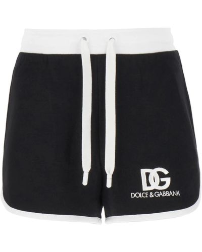 Dolce & Gabbana Elegantes shorts de verano es - Negro
