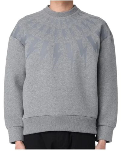 Neil Barrett Sweatshirts - Gray
