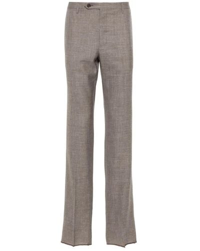 Rota Straight Trousers - Grey