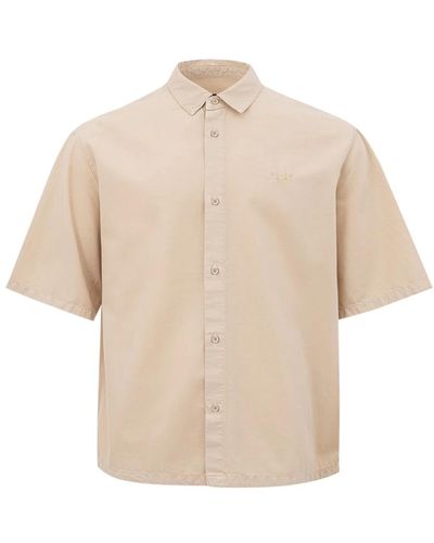 Armani Exchange Short sleeve shirts - Natur