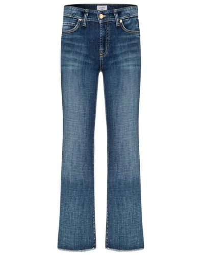 Cambio Straight Jeans - Blue