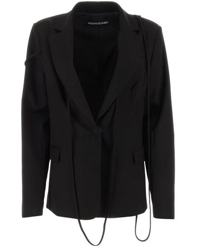 ANDREA ADAMO Jackets > blazers - Noir