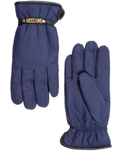 Moschino Gloves - Blau