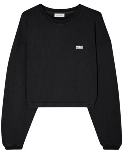 American Vintage Sweatshirts - Black
