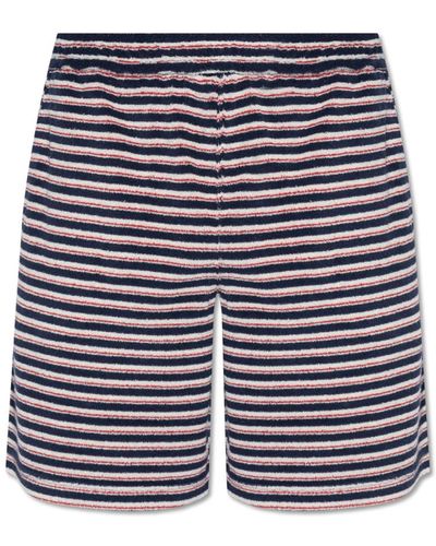 Marni Striped shorts - Blu