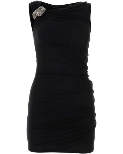 Alexander McQueen Short Dresses - Black