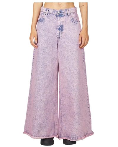 Marni Jeans > wide jeans - Violet